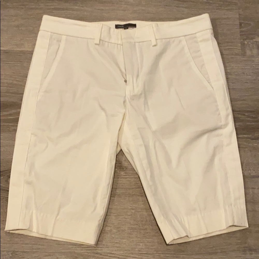 Vince. white shorts